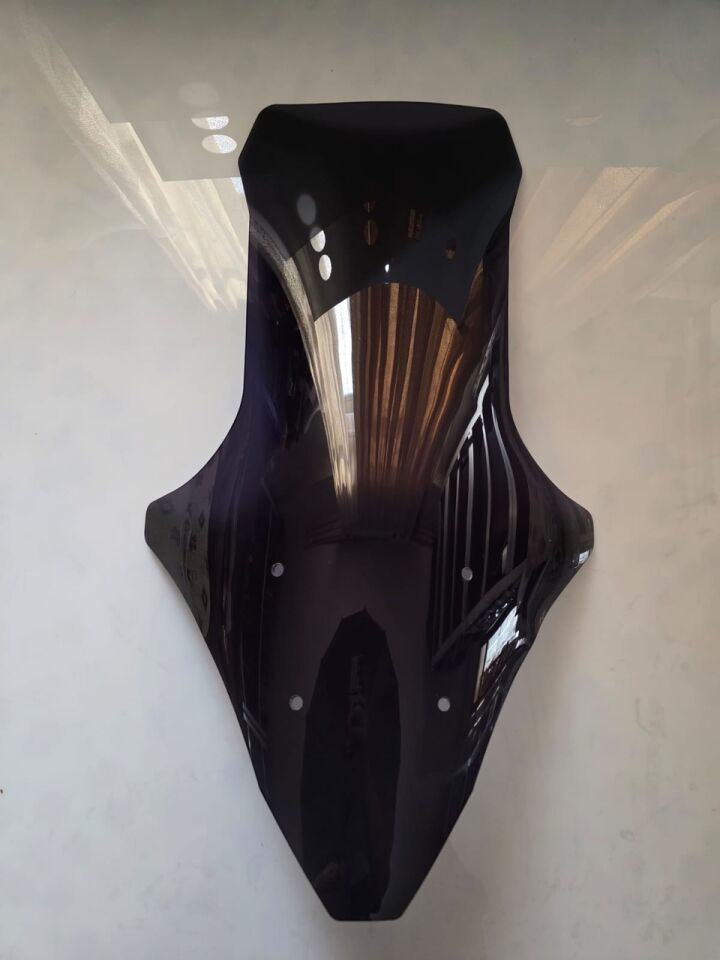 MOTOCAM Yuki Xway 125 Ön Cam 2023-2026 Model 78cm Siyah Renkli 4mm UZUN