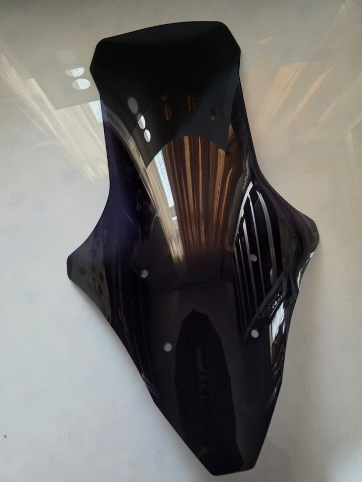 MOTOCAM Yuki Xway 125 Ön Cam 2023-2026 Model 78cm Şeffaf Renkli 4mm UZUN