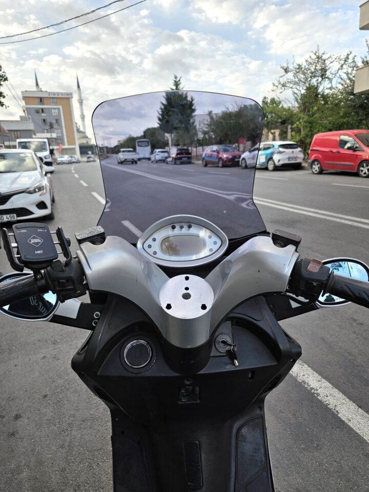 MOTOCAM Kymco Grand Dink Ön Cam 2002-2013 Model 47cm Füme Renkli 4mm