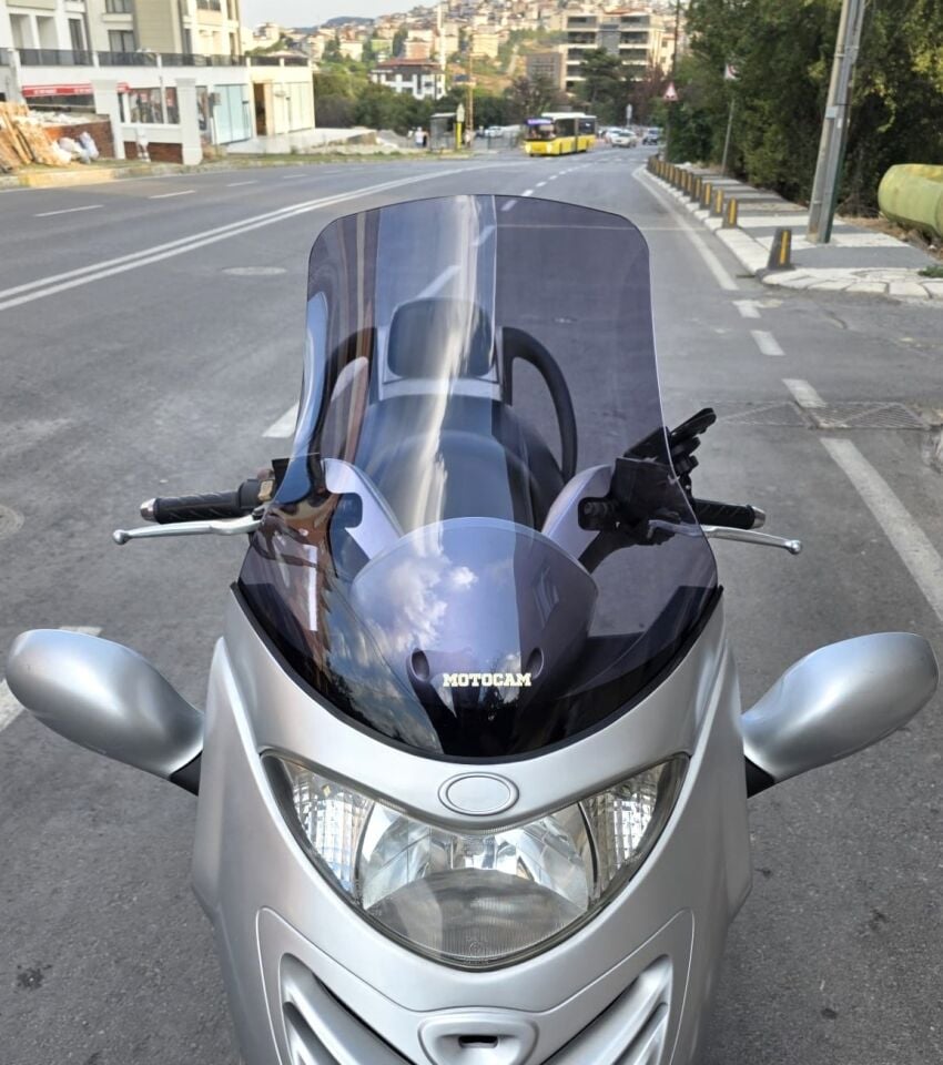 MOTOCAM Kymco Grand Dink Ön Cam 2002-2013 Model 47cm Füme Renkli 4mm