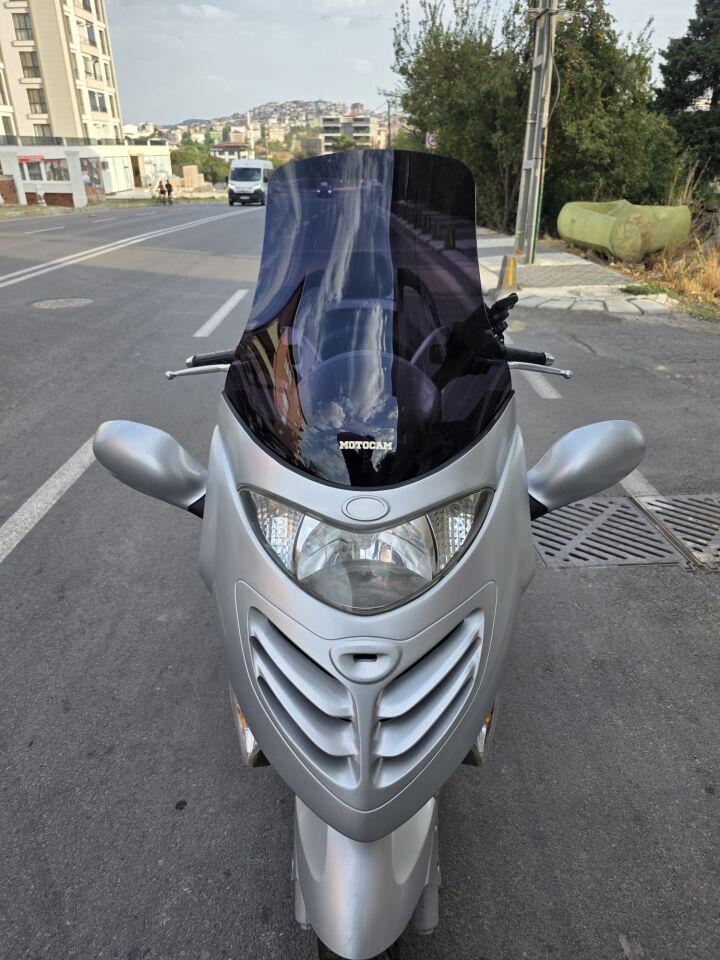 MOTOCAM Kymco Grand Dink Ön Cam 2002-2013 Model 47cm Siyah Renkli 4mm