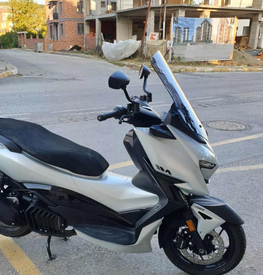 MOTOCAM Zontes ZT 125 Ön Cam 2025-2026 Model 55cm Füme Renkli 4mm