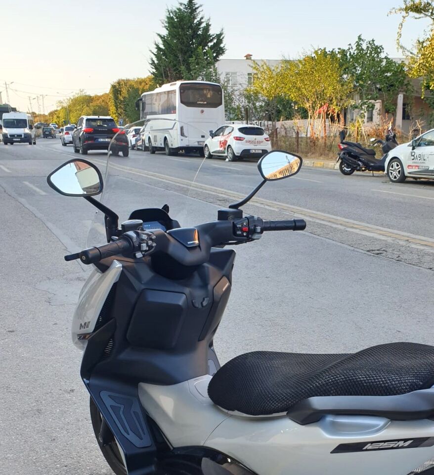MOTOCAM Zontes ZT 125 Ön Cam 2025-2026 Model 55cm Şeffaf Renkli 4mm