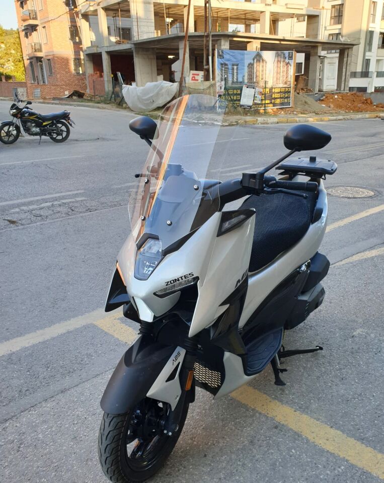 MOTOCAM Zontes ZT 125 Ön Cam 2025-2026 Model 55cm Şeffaf Renkli 4mm