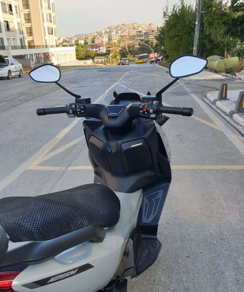 MOTOCAM Zontes ZT 125 Ön Cam 2025-2026 Model 55cm Şeffaf Renkli 4mm