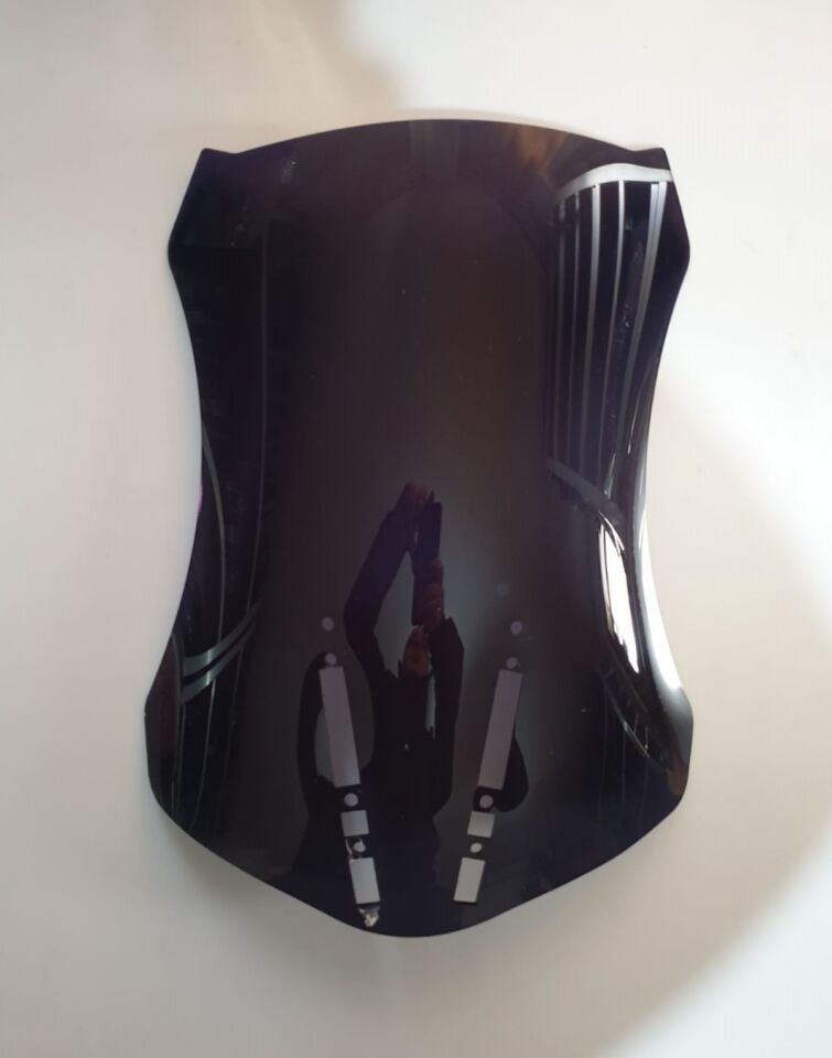 MOTOCAM Zontes ZT 350 T2 Ön Cam 2025-2026 Model 55cm Şeffaf Renkli 3mm