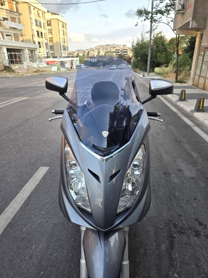 MOTOCAM Peugeot Satelis Ön Cam 2006-2014 Model 63cm Füme Renkli 4mm