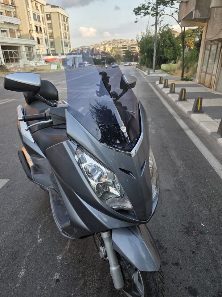 MOTOCAM Peugeot Satelis Ön Cam 2006-2014 Model 63cm Füme Renkli 4mm