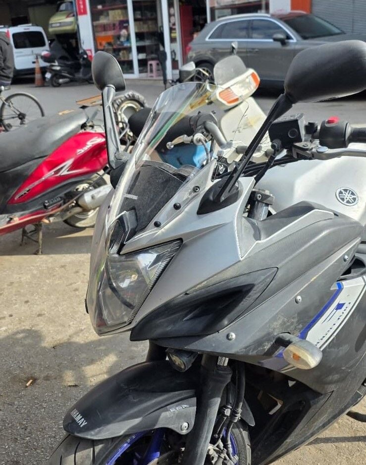 MOTOCAM Yamaha XJ6 Diversion Ön Cam 2009-2016 Model 36cm Şeffaf Renkli 4mm