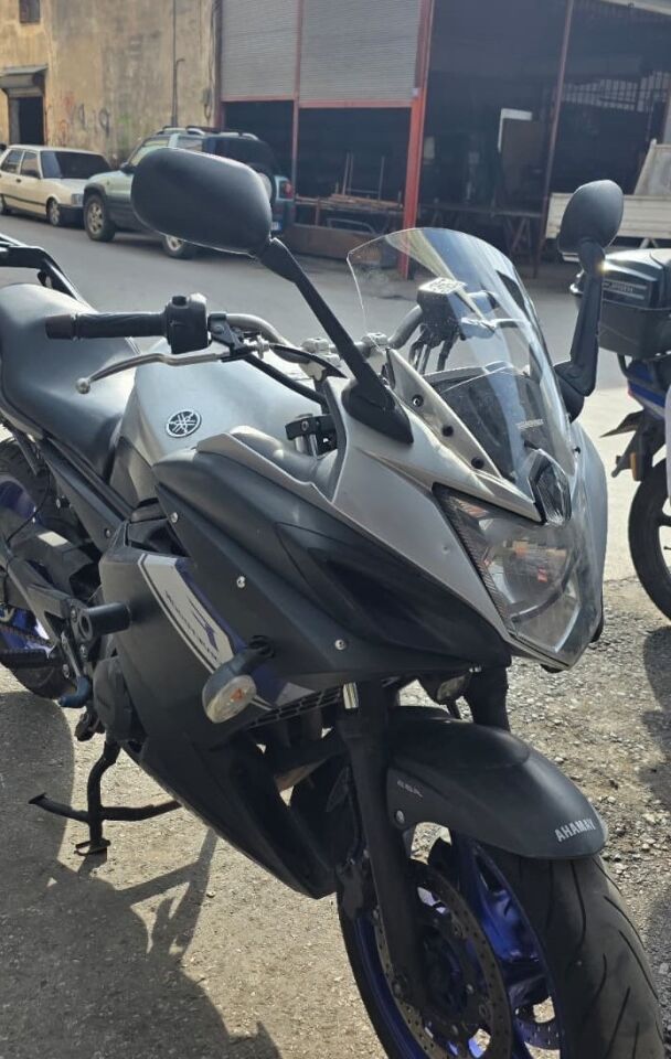 MOTOCAM Yamaha XJ6 Diversion Ön Cam 2009-2016 Model 36cm Şeffaf Renkli 4mm