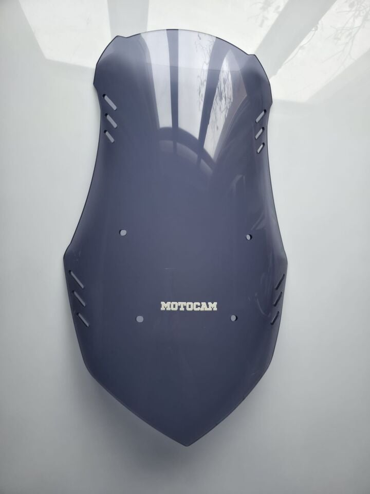 MOTOCAM RKS Grace 202 Ön Cam 2022-2026 Model 55cm Füme Renkli 4mm KISA