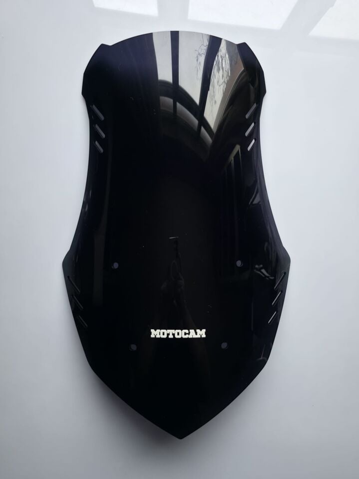 MOTOCAM RKS Grace 202 Ön Cam 2022-2026 Model 55cm Siyah Renkli 4mm KISA