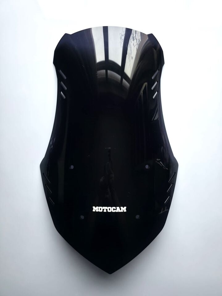 MOTOCAM RKS Grace 202 Ön Cam 2022-2026 Model 55cm Siyah Renkli 4mm KISA