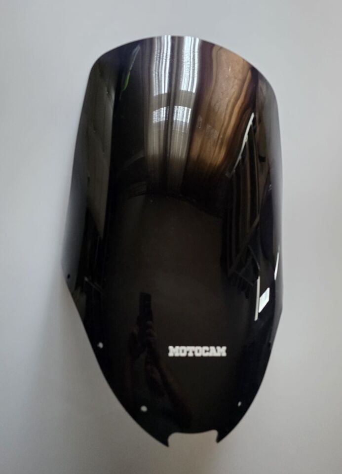 MOTOCAM SYM Joyride 125 Ön Cam 2002-2008 Model 55cm (Karbüratörlü) Siyah Renkli 4mm