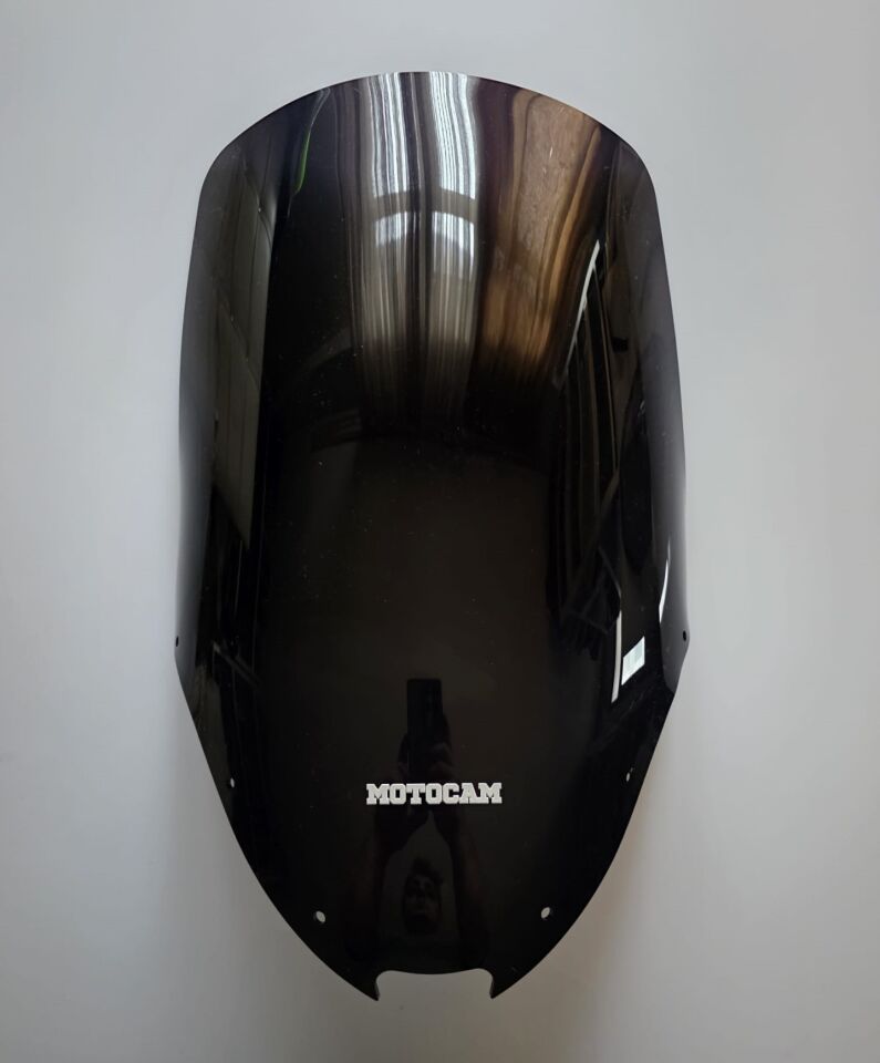 MOTOCAM SYM Joyride 125 Ön Cam 2002-2008 Model 55cm (Karbüratörlü) Siyah Renkli 4mm