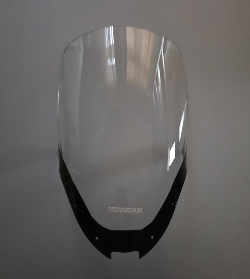 MOTOCAM SYM Joyride 125 Ön Cam 2002-2008 Model 55cm (Karbüratörlü) Şeffaf Renkli 4mm