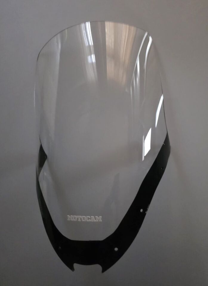 MOTOCAM SYM Joyride 125 Ön Cam 2002-2008 Model 55cm (Karbüratörlü) Şeffaf Renkli 4mm