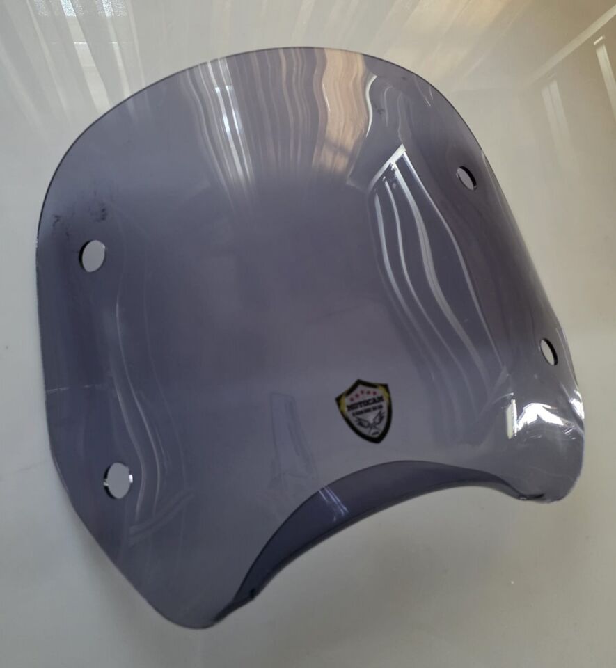 MOTOCAM Piaggio Beverly 500 Ön Uzatma Camı 2001-2007 Model 34cm Füme Renkli 4mm APARATSIZ