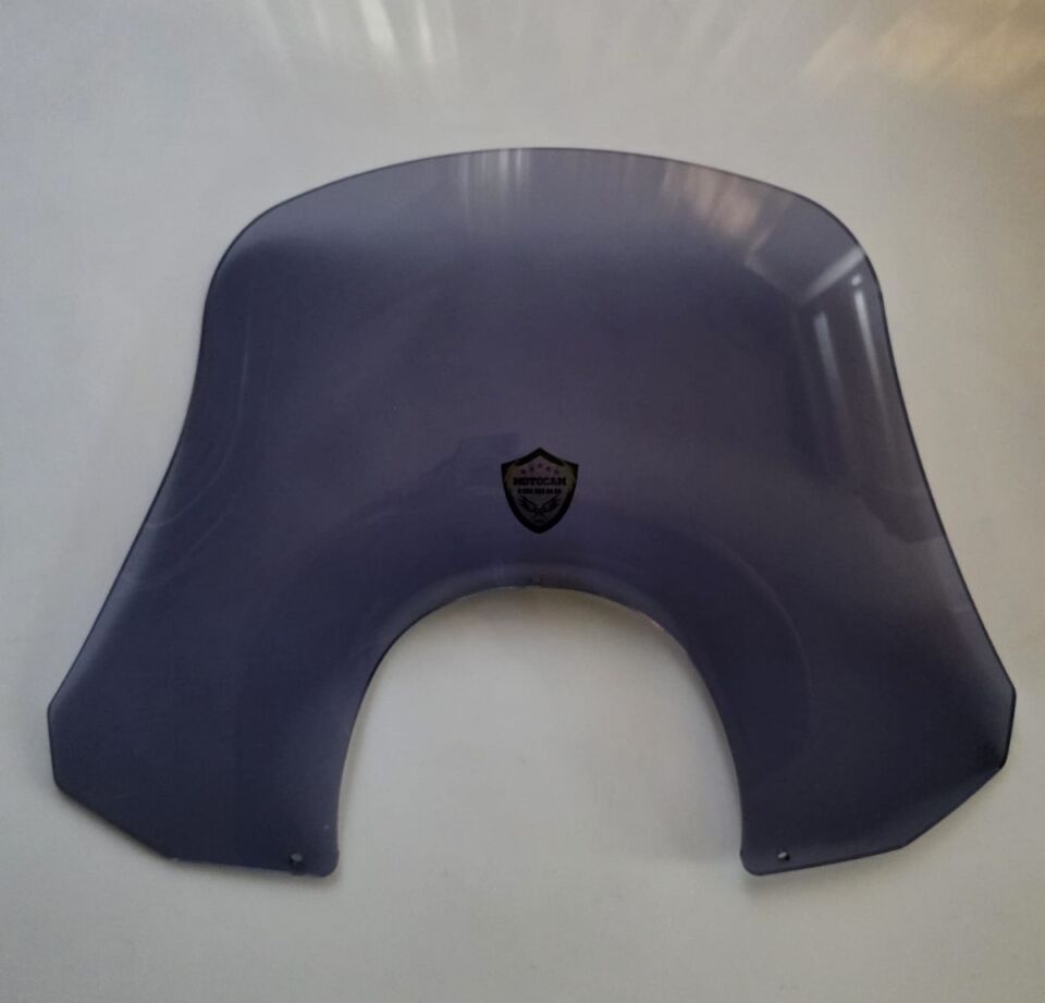 MOTOCAM Piaggio Beverly 500 Ön Cam 2001-2007 Model 35cm Füme Renkli 4mm