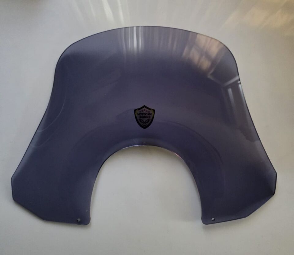 MOTOCAM Piaggio Beverly 500 Ön Cam 2001-2007 Model 35cm Füme Renkli 4mm