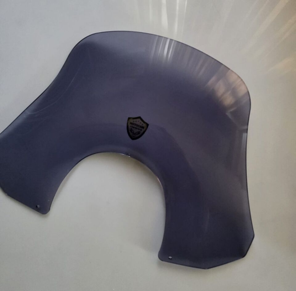 MOTOCAM Piaggio Beverly 500 Ön Cam 2001-2007 Model 35cm Füme Renkli 4mm