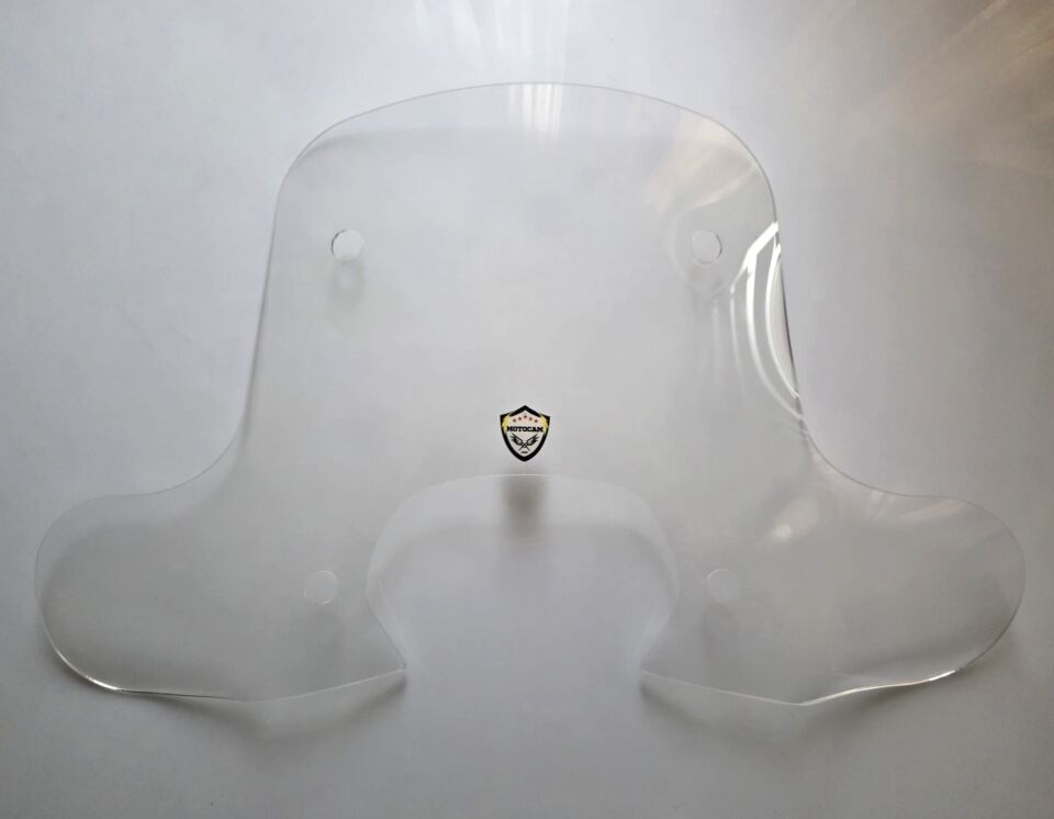 MOTOCAM Falcon Martini 125 Ön Cam 2023-2026 Model 45cm Şeffaf Renkli 4mm Elcikli APARATSIZ