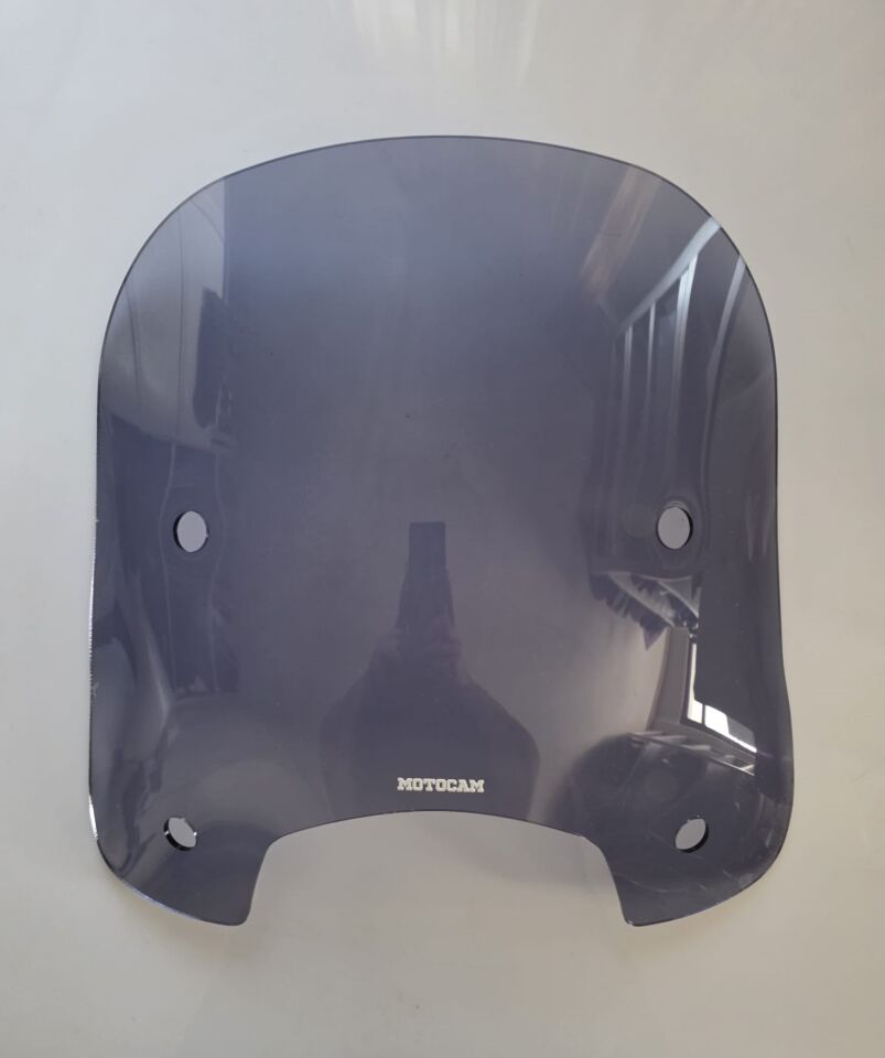 MOTOCAM Falcon Martini 125 Ön Cam 2023-2026 Model 46cm Füme Renkli 4mm APARATSIZ