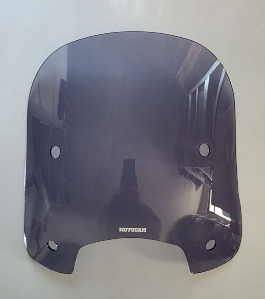 MOTOCAM Falcon Martini 125 Ön Cam 2023-2026 Model 46cm Füme Renkli 4mm APARATSIZ