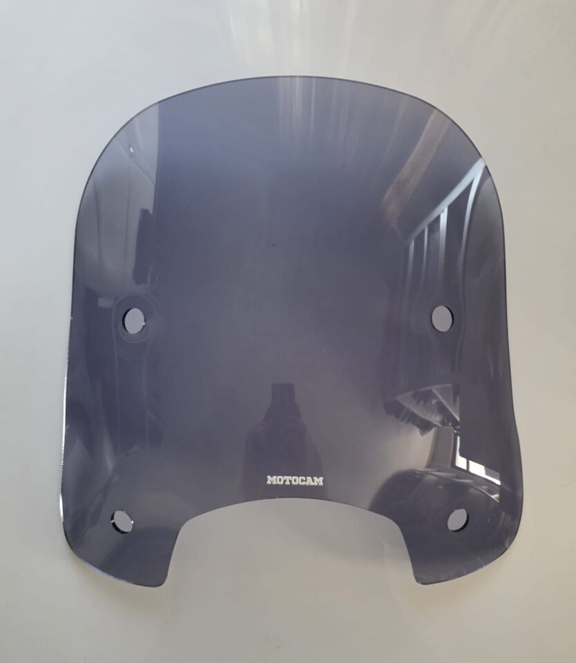 MOTOCAM Falcon Martini 125 Ön Cam 2023-2026 Model 46cm Füme Renkli 4mm APARATSIZ