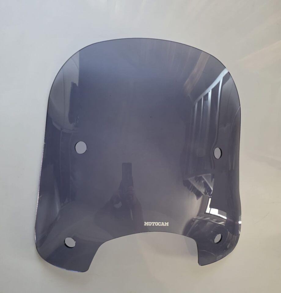 MOTOCAM Falcon Martini 125 Ön Cam 2023-2026 Model 46cm Füme Renkli 4mm APARATSIZ
