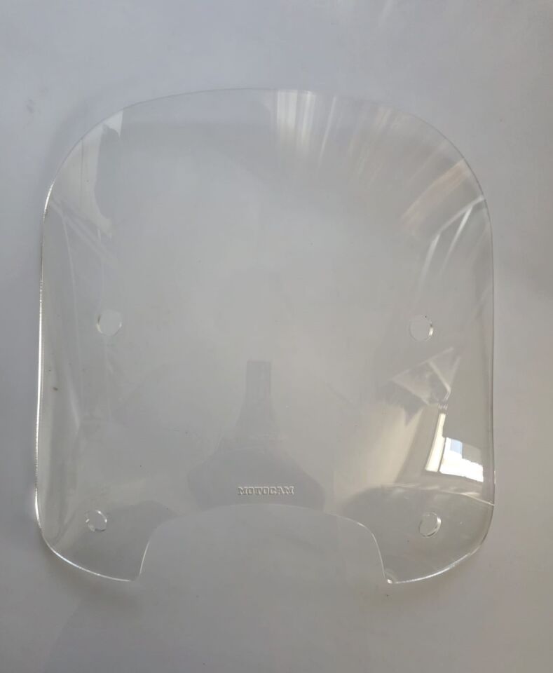 MOTOCAM Falcon Martini 125 Ön Cam 2023-2026 Model 46cm Şeffaf Renkli 4mm APARATSIZ
