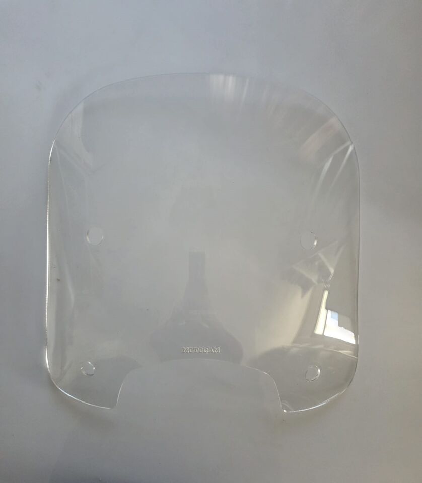 MOTOCAM Falcon Martini 125 Ön Cam 2023-2026 Model 46cm Şeffaf Renkli 4mm APARATSIZ