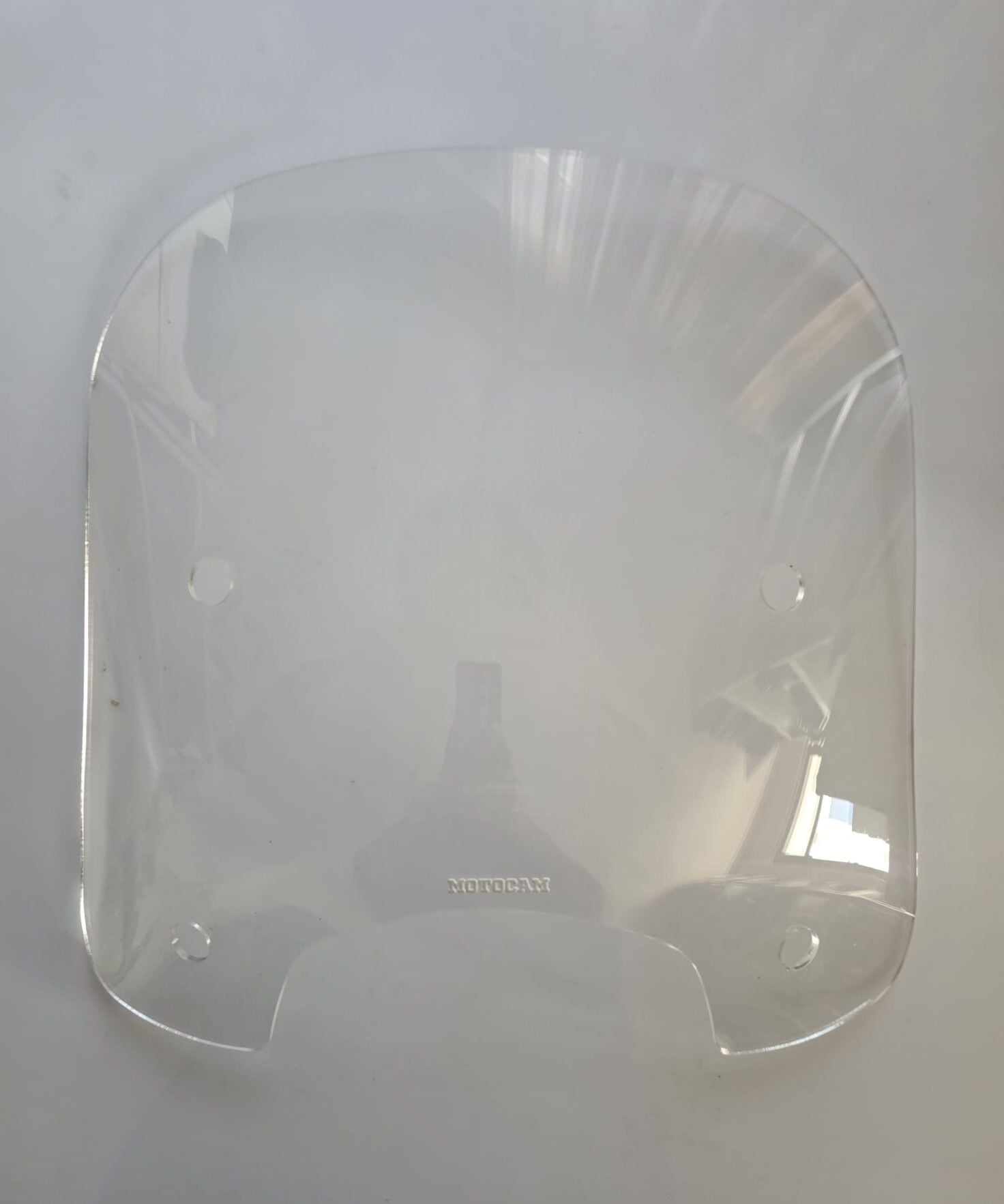 MOTOCAM Falcon Martini 125 Ön Cam 2023-2026 Model 46cm Şeffaf Renkli 4mm APARATSIZ