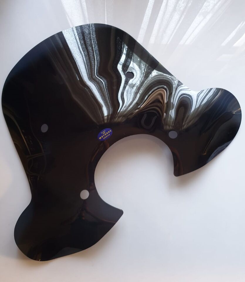 MOTOCAM Falcon Martini 125 Ön Cam 2023-2026 Model 51cm Siyah Renkli 4mm Elcikli APARATSIZ