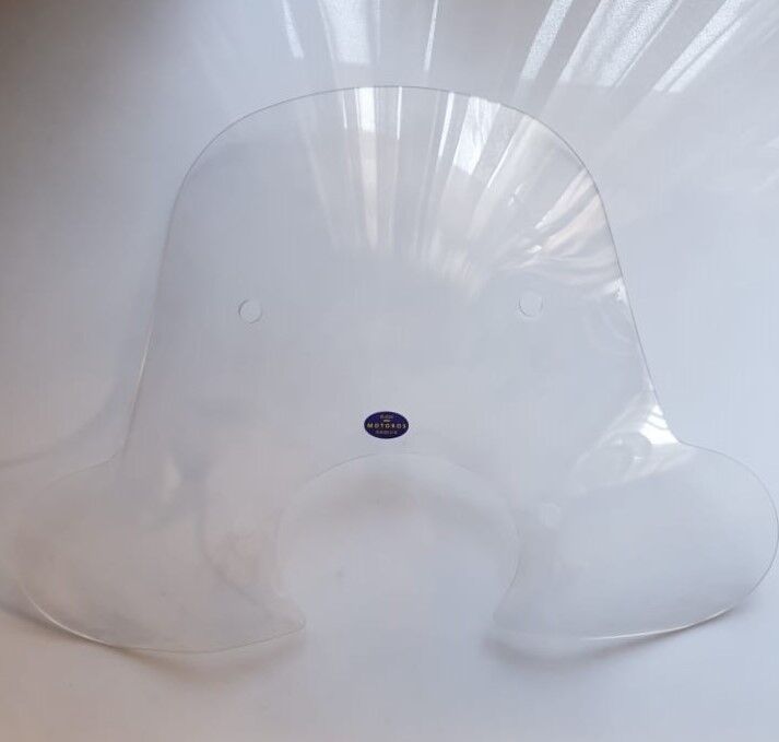 MOTOCAM Falcon Martini 125 Ön Cam 2023-2026 Model 51cm Şeffaf Renkli 4mm Elcikli APARATSIZ