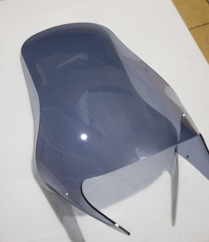 MOTOCAM Bmw F 650 Funduro Ön Cam 1994-2000 Model 57cm Füme Renkli 4mm