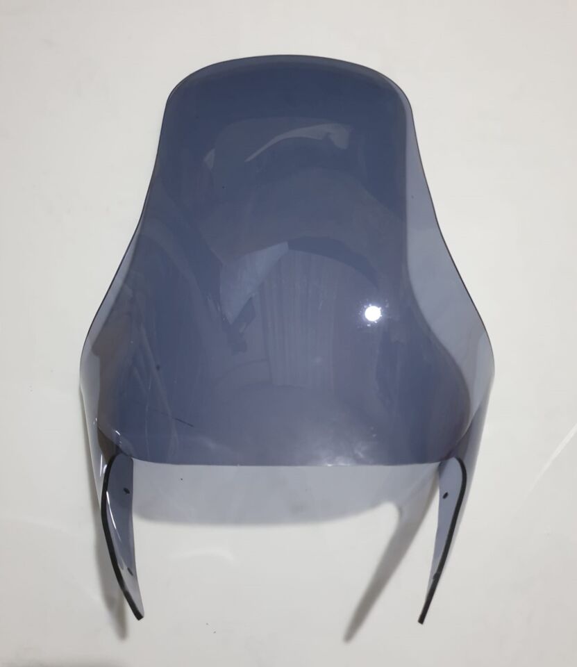 MOTOCAM Bmw F 650 Funduro Ön Cam 1994-2000 Model 57cm Füme Renkli 4mm