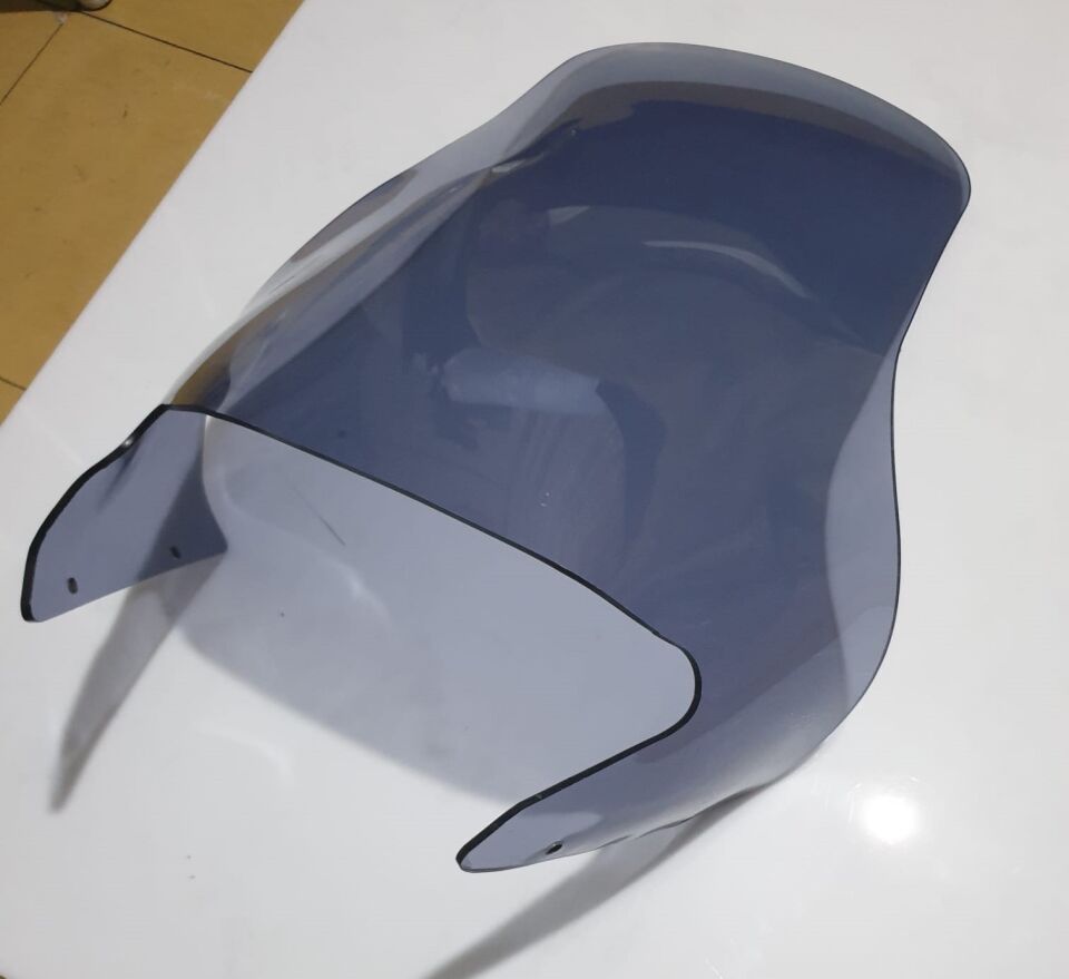 MOTOCAM Bmw F 650 Funduro Ön Cam 1994-2000 Model 57cm Füme Renkli 4mm