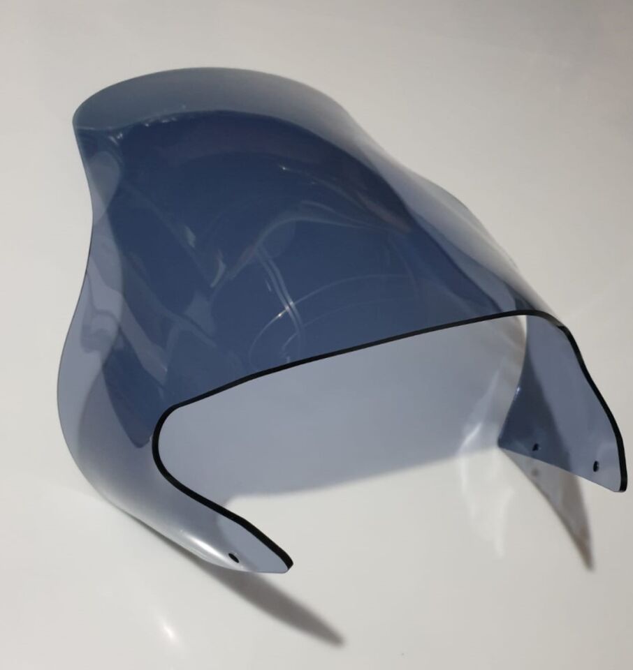 MOTOCAM Bmw F 650 Funduro Ön Cam 1994-2000 Model 57cm Füme Renkli 4mm