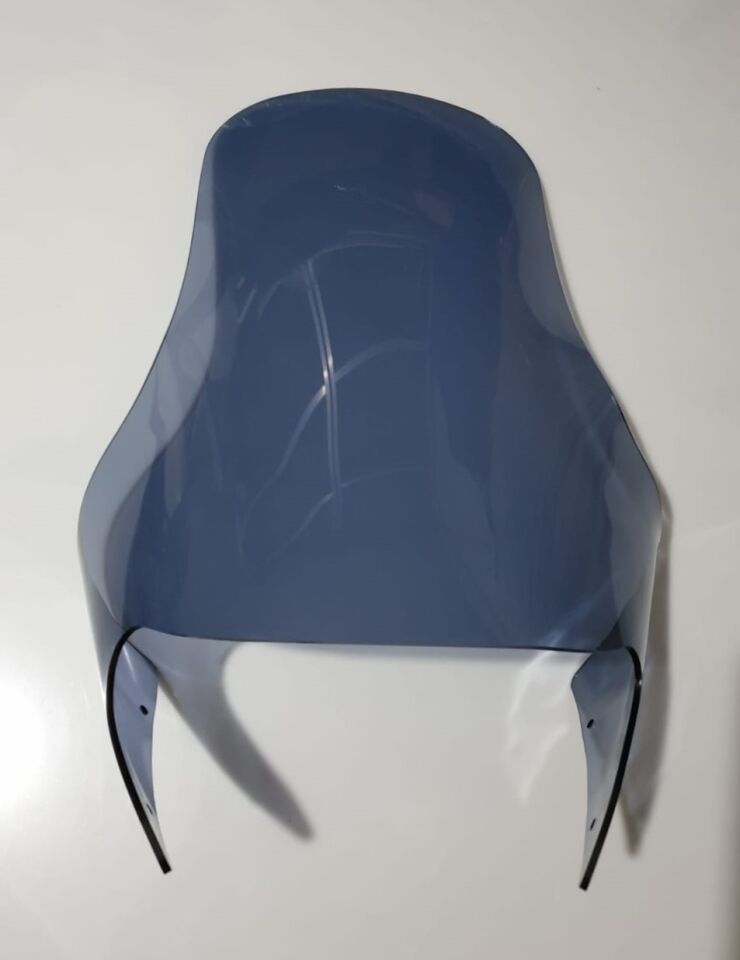 MOTOCAM Bmw F 650 Funduro Ön Cam 1994-2000 Model 57cm Füme Renkli 4mm