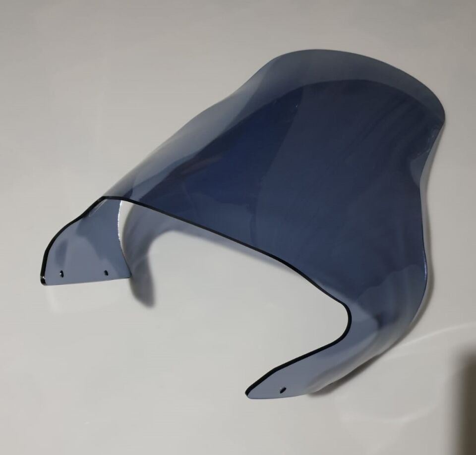 MOTOCAM Bmw F 650 Funduro Ön Cam 1994-2000 Model 57cm Füme Renkli 4mm