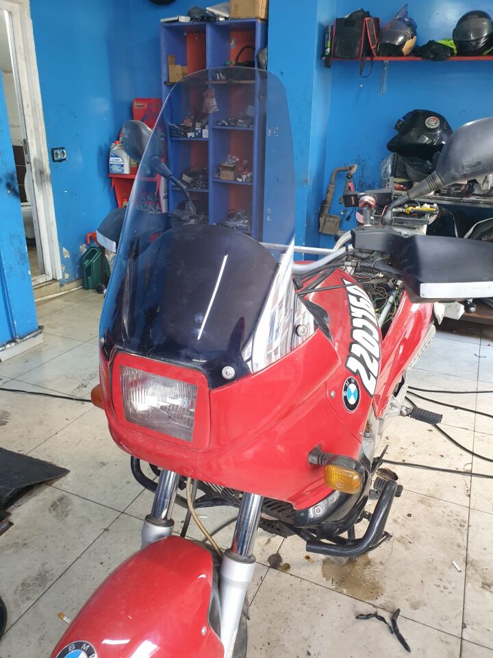 MOTOCAM Bmw F 650 Ön Cam 1993-2000 Model 43cm Füme Renkli 4mm