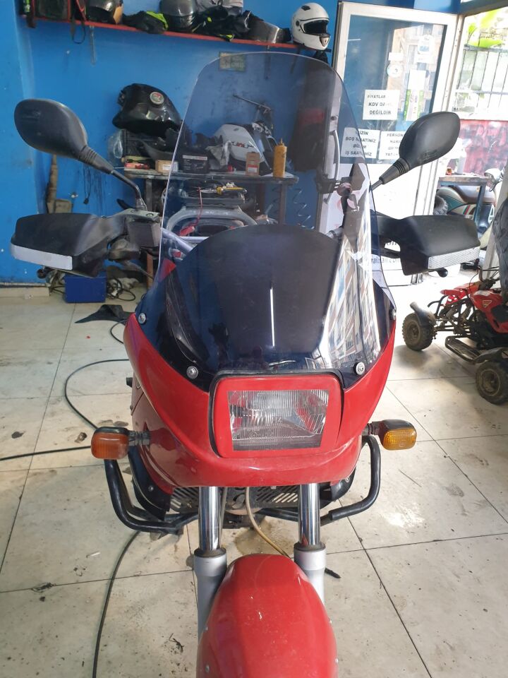 MOTOCAM Bmw F 650 Ön Cam 1993-2000 Model 43cm Füme Renkli 4mm