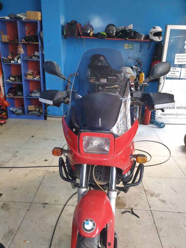 MOTOCAM Bmw F 650 Ön Cam 1993-2000 Model 43cm Füme Renkli 4mm