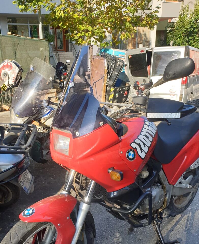 MOTOCAM Bmw F 650 Ön Cam 1993-2000 Model 43cm Füme Renkli 4mm