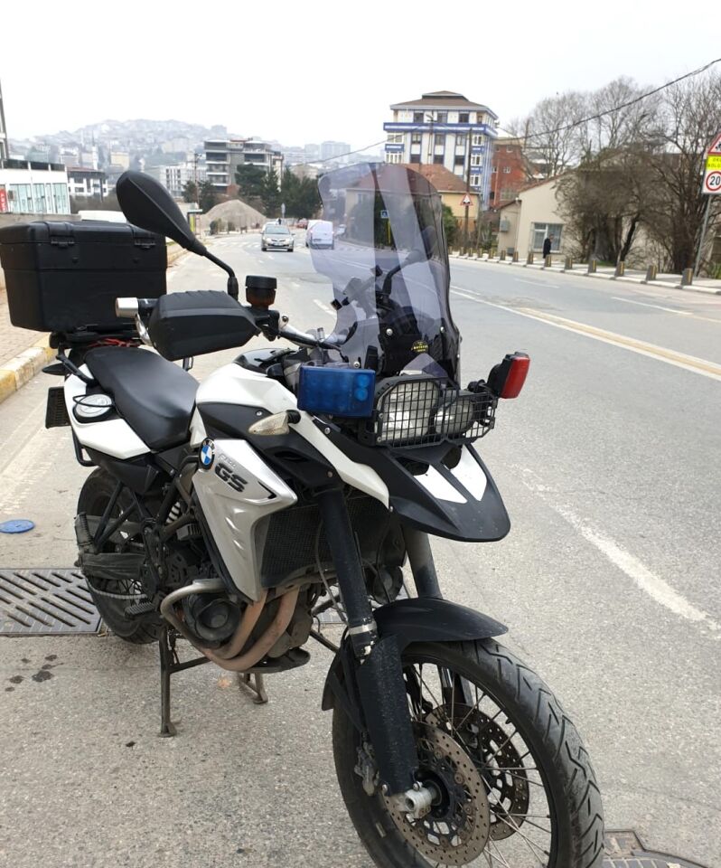 MOTOCAM Bmw F 800 GS Ön Cam 2008-2012 Model 47cm Füme Renkli 4mm