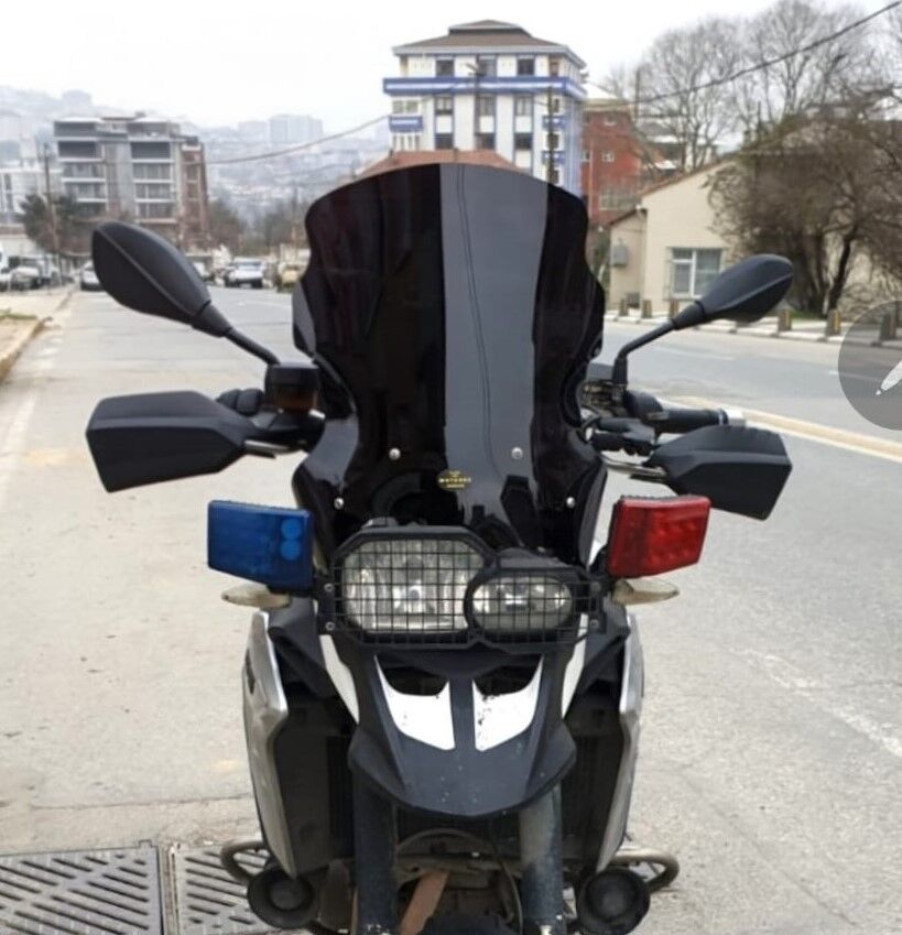 MOTOCAM Bmw F 800 GS Ön Cam 2008-2012 Model 47cm Siyah Renkli 4mm