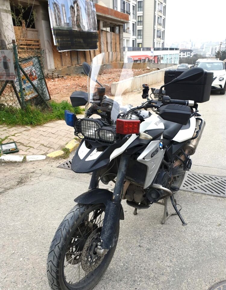 MOTOCAM Bmw F 800 GS Ön Cam 2008-2012 Model 47cm Şeffaf Renkli 4mm