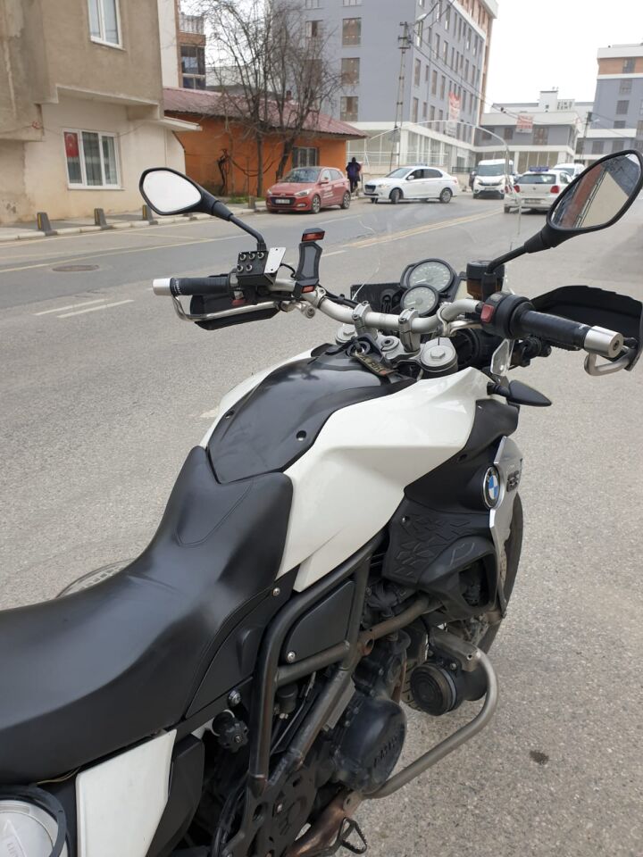 MOTOCAM Bmw F 800 GS Ön Cam 2008-2012 Model 47cm Şeffaf Renkli 4mm