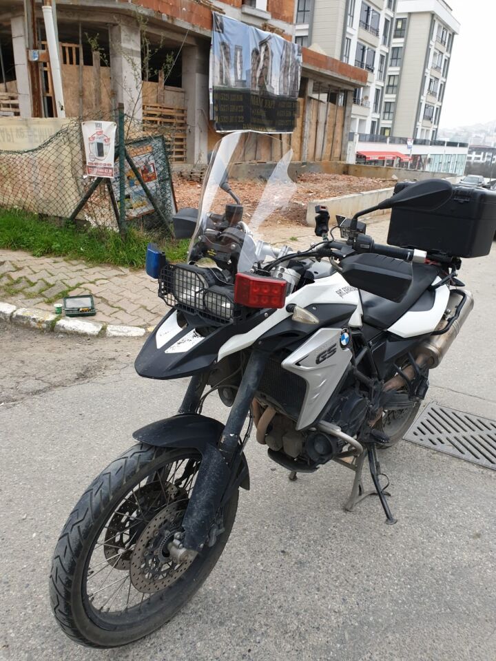 MOTOCAM Bmw F 800 GS Ön Cam 2008-2012 Model 47cm Şeffaf Renkli 4mm